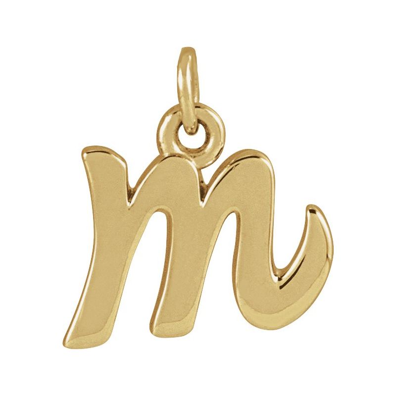 Petite Initial Necklace or Pendant