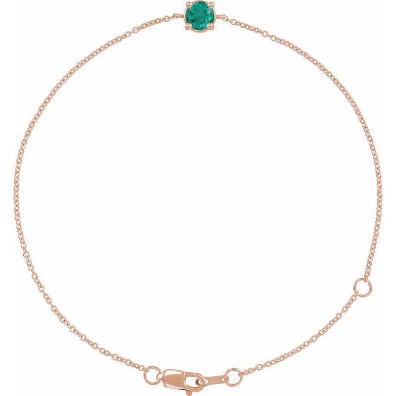 Solitaire Link Bracelet