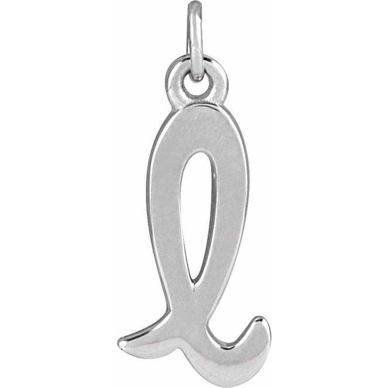 Petite Initial Necklace or Pendant