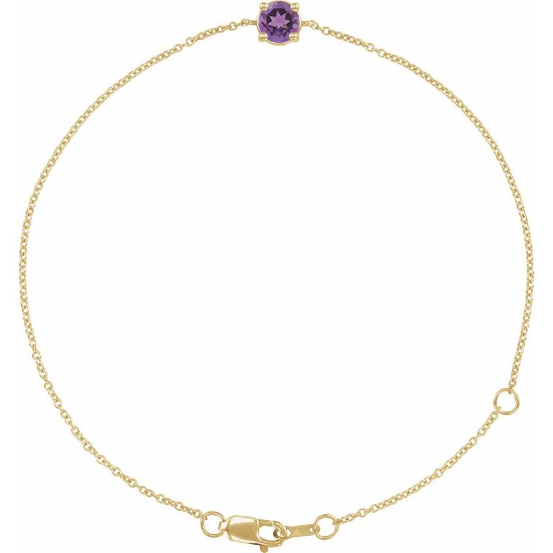 Solitaire Link Bracelet