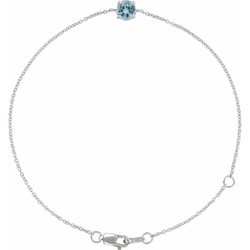 Solitaire Link Bracelet
