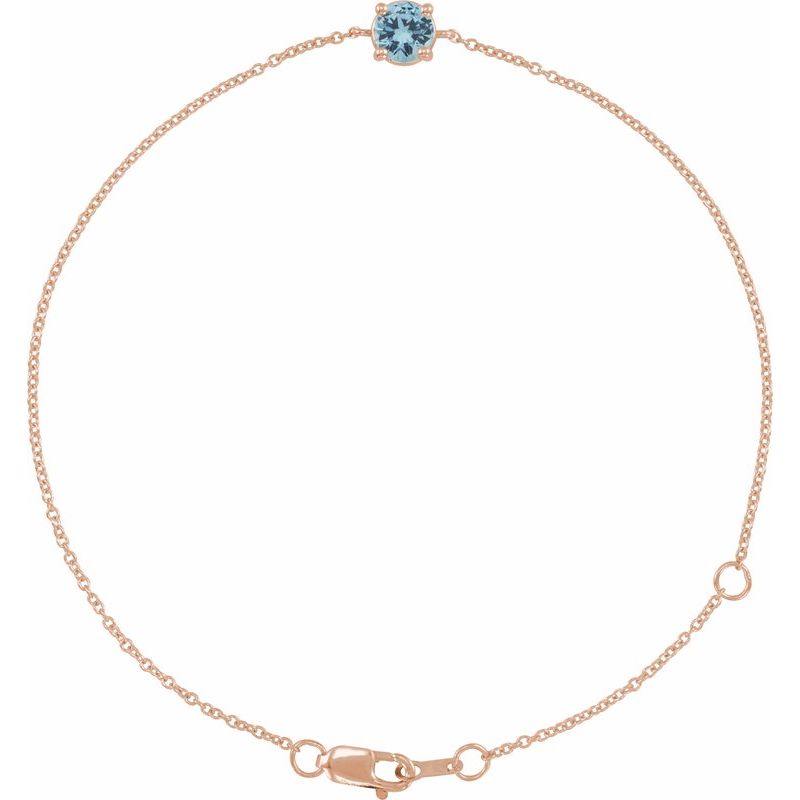 Solitaire Link Bracelet