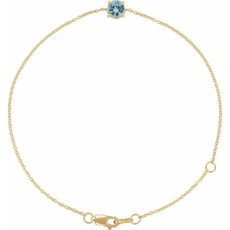 Solitaire Link Bracelet