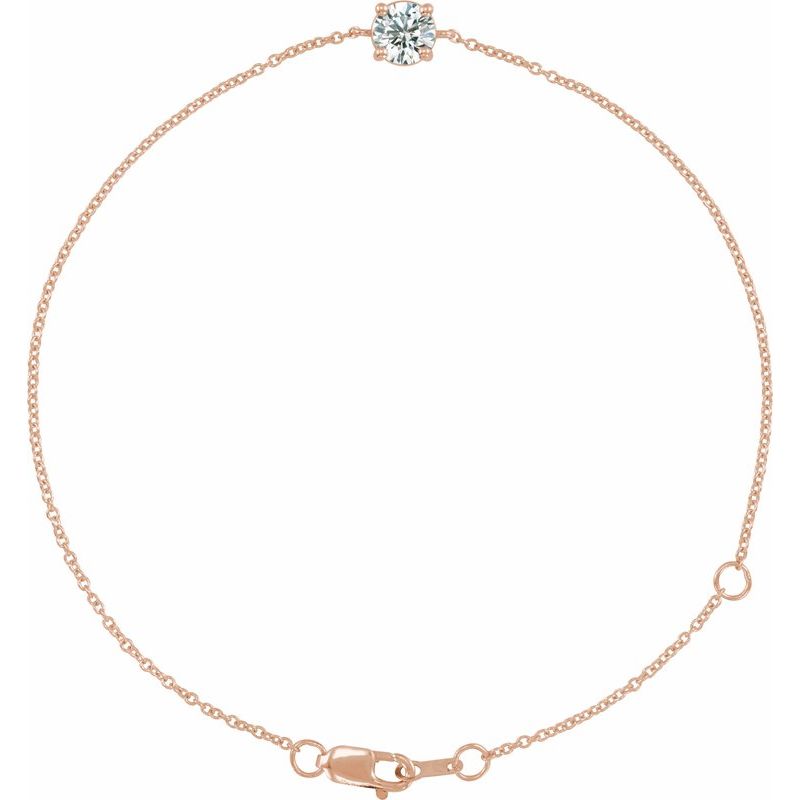 Solitaire Link Bracelet