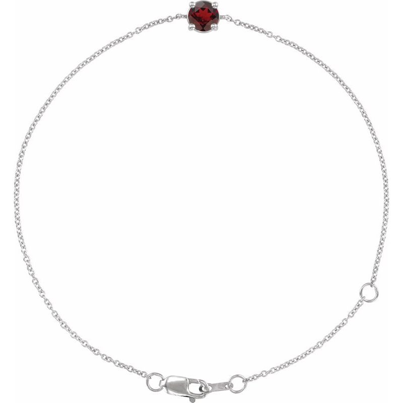 Solitaire Link Bracelet