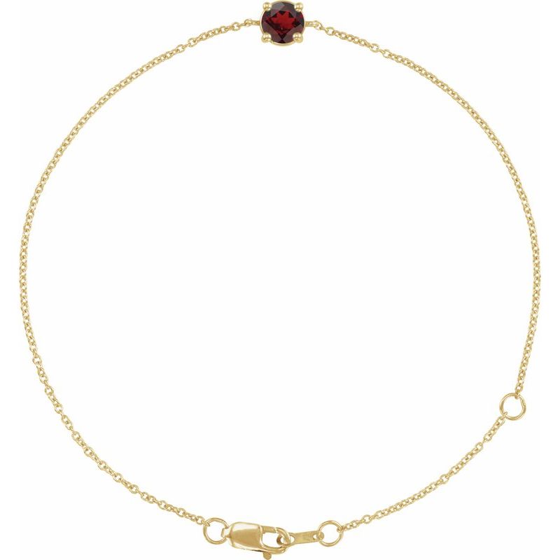 Solitaire Link Bracelet