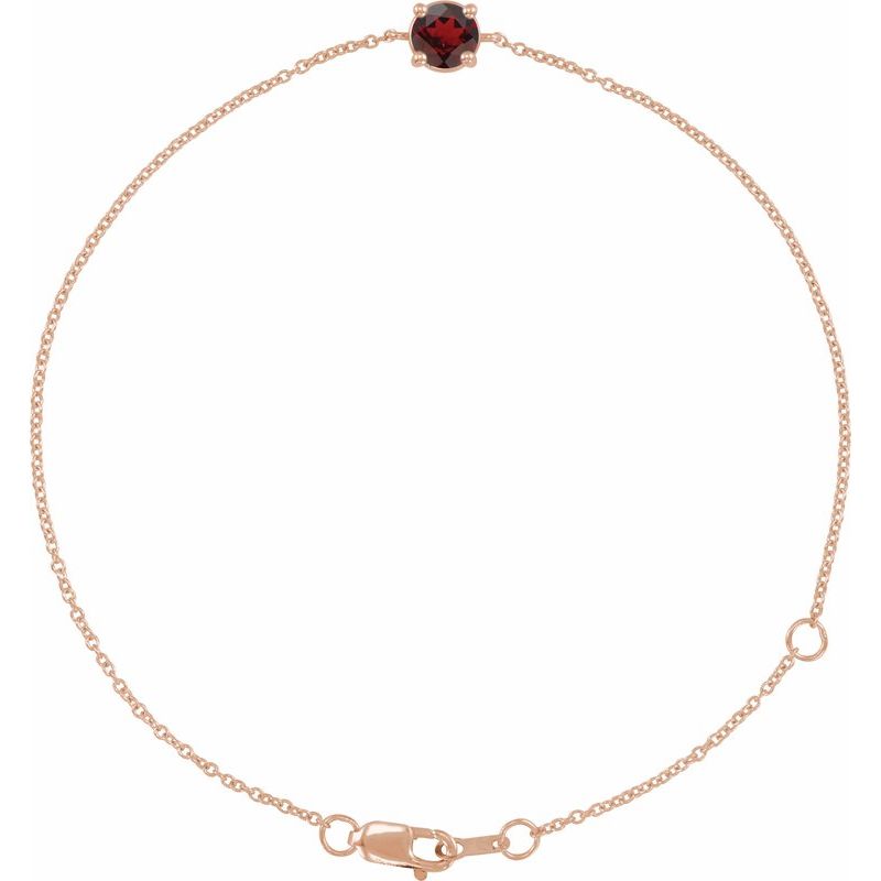 Solitaire Link Bracelet