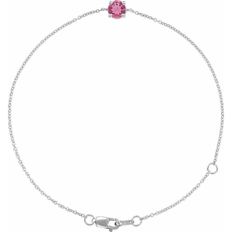 Solitaire Link Bracelet