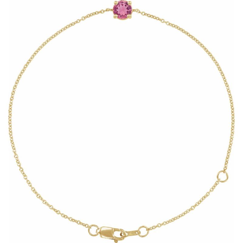 Solitaire Link Bracelet