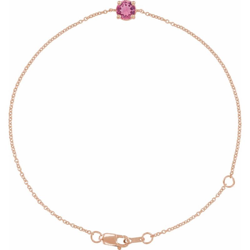 Solitaire Link Bracelet