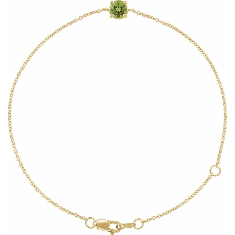 Solitaire Link Bracelet
