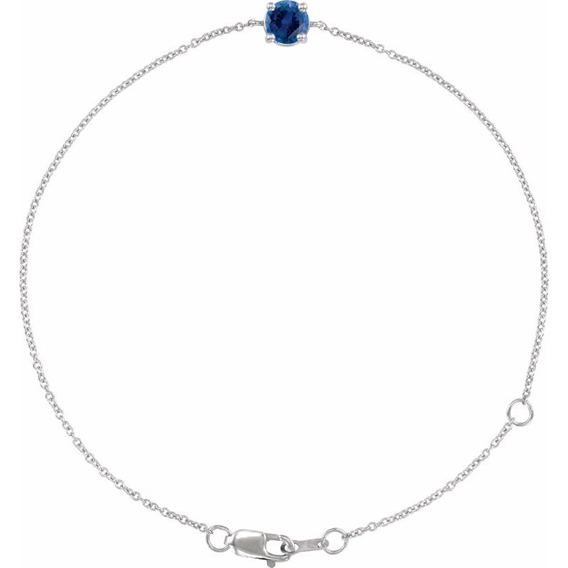 Solitaire Link Bracelet