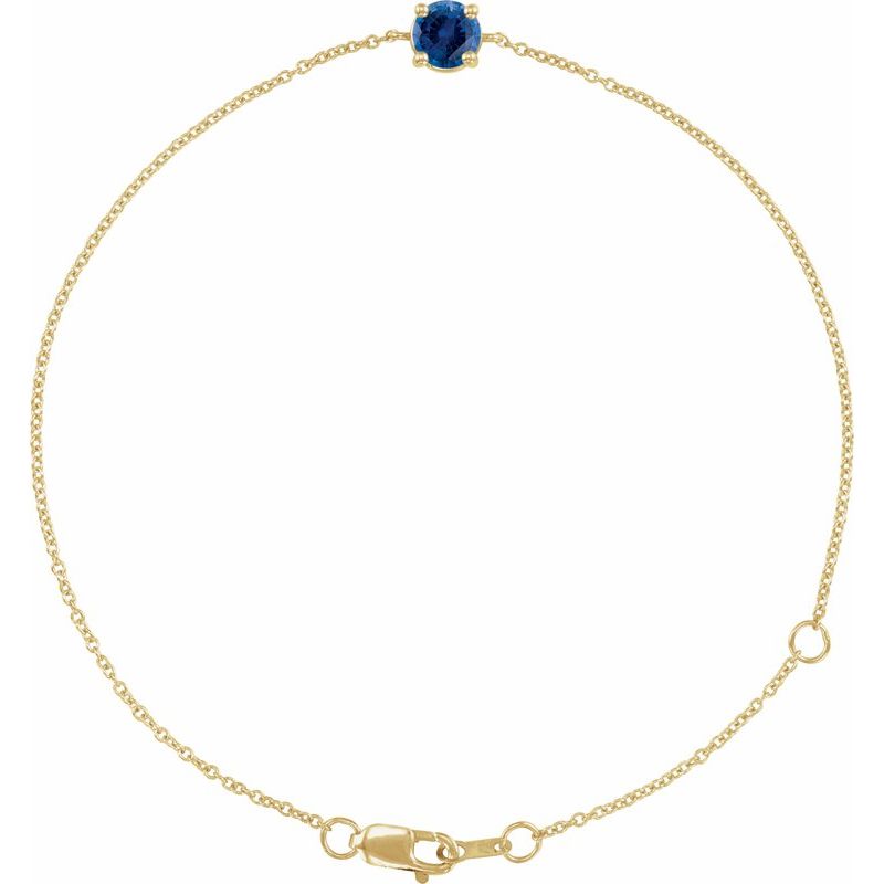 Solitaire Link Bracelet