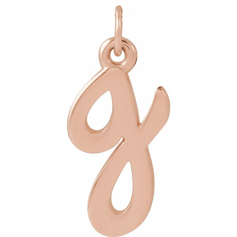 Petite Initial Necklace or Pendant