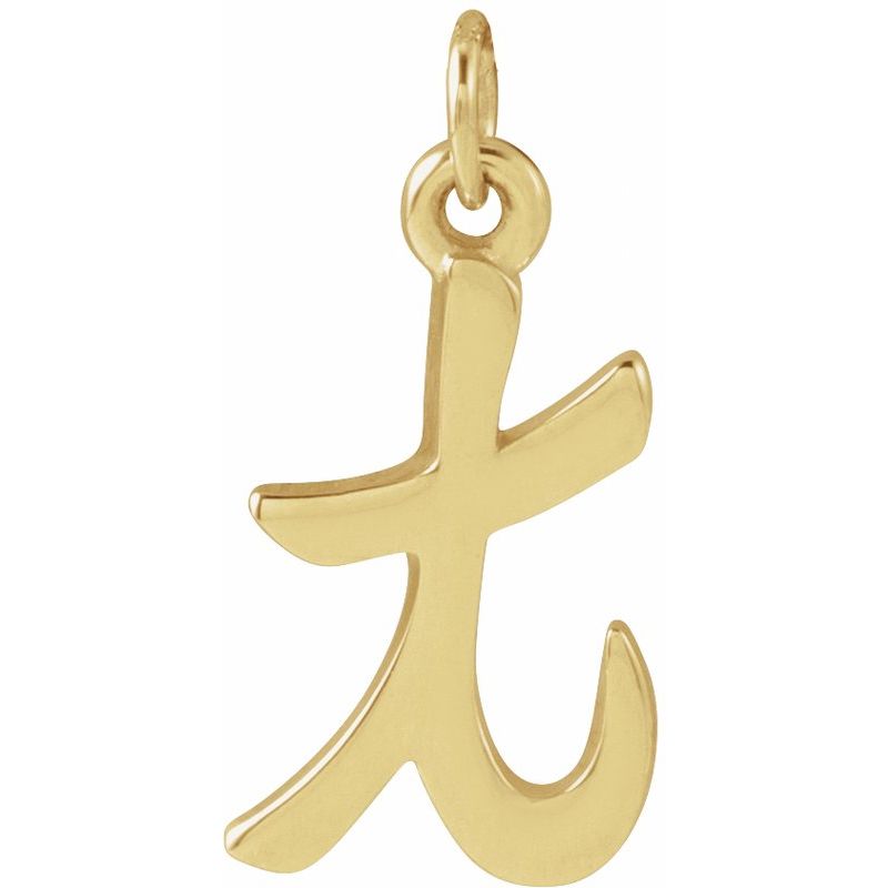 Petite Initial Necklace or Pendant