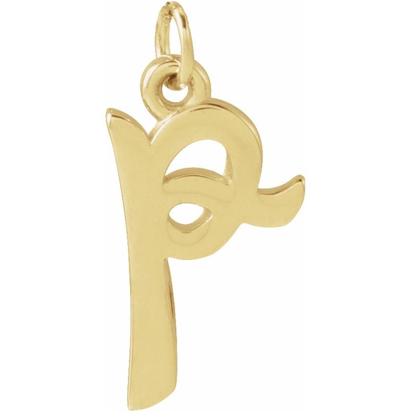 Petite Initial Necklace or Pendant
