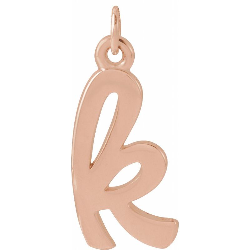 Petite Initial Necklace or Pendant