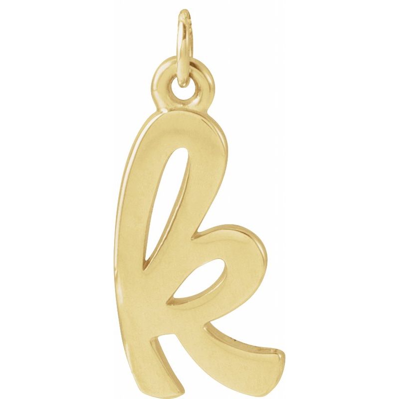 Petite Initial Necklace or Pendant