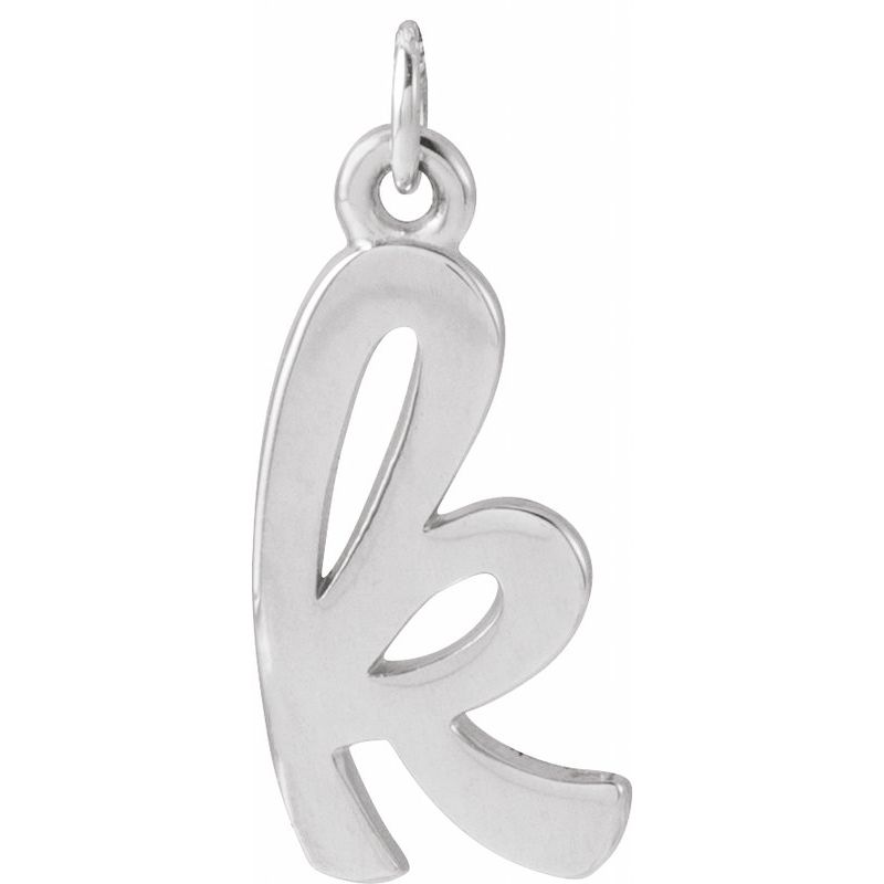 Petite Initial Necklace or Pendant