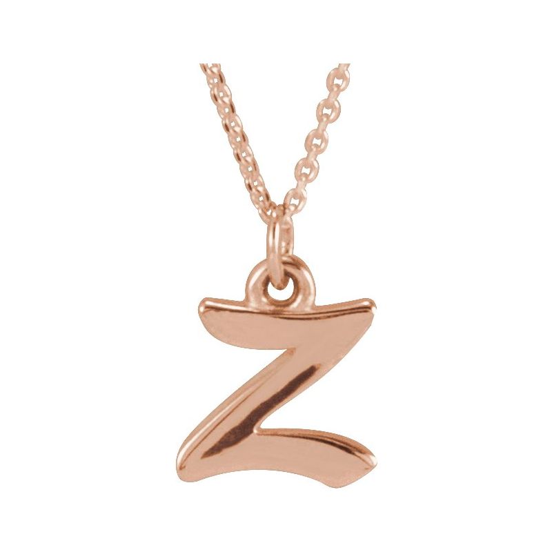 Petite Initial Necklace or Pendant