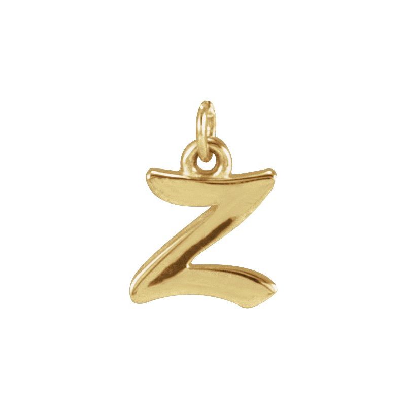 Petite Initial Necklace or Pendant