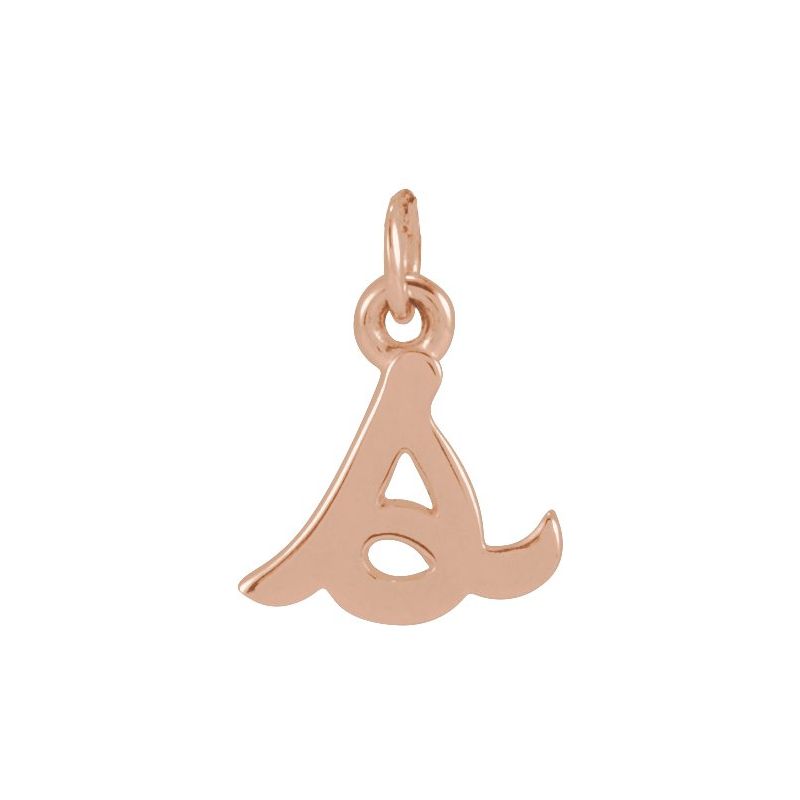 Petite Initial Necklace or Pendant