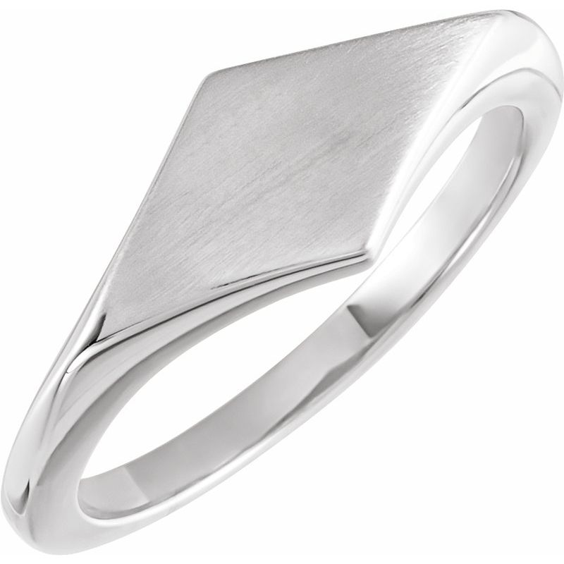 Geometric Signet Ring