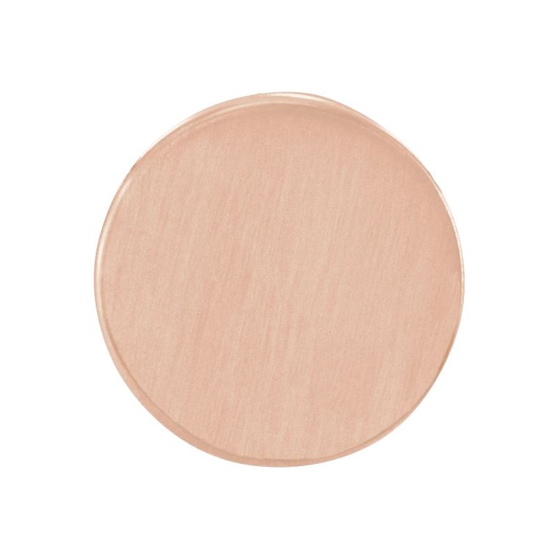 Engravable Disc Necklace or Pendant — 10 mm