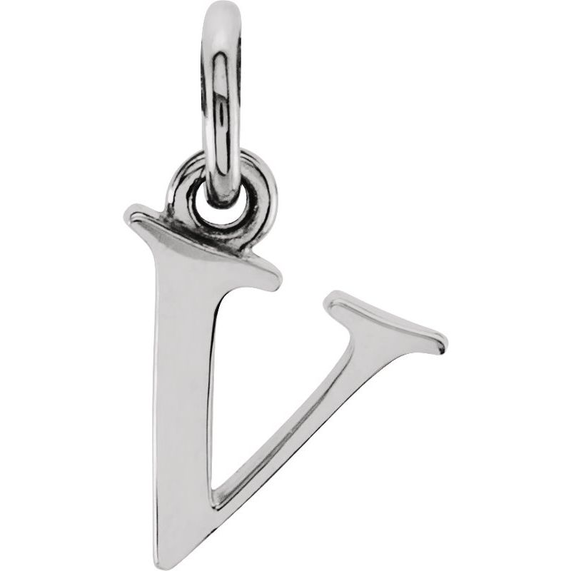 Lowercase Initial Necklace or Charm/Pendant