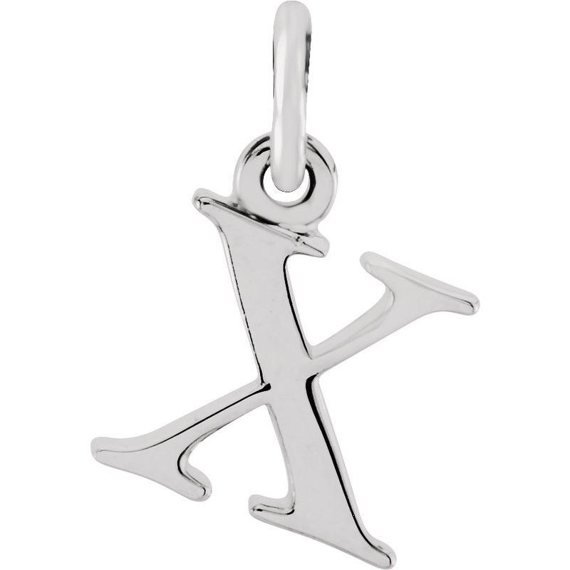 Lowercase Initial Necklace or Charm/Pendant