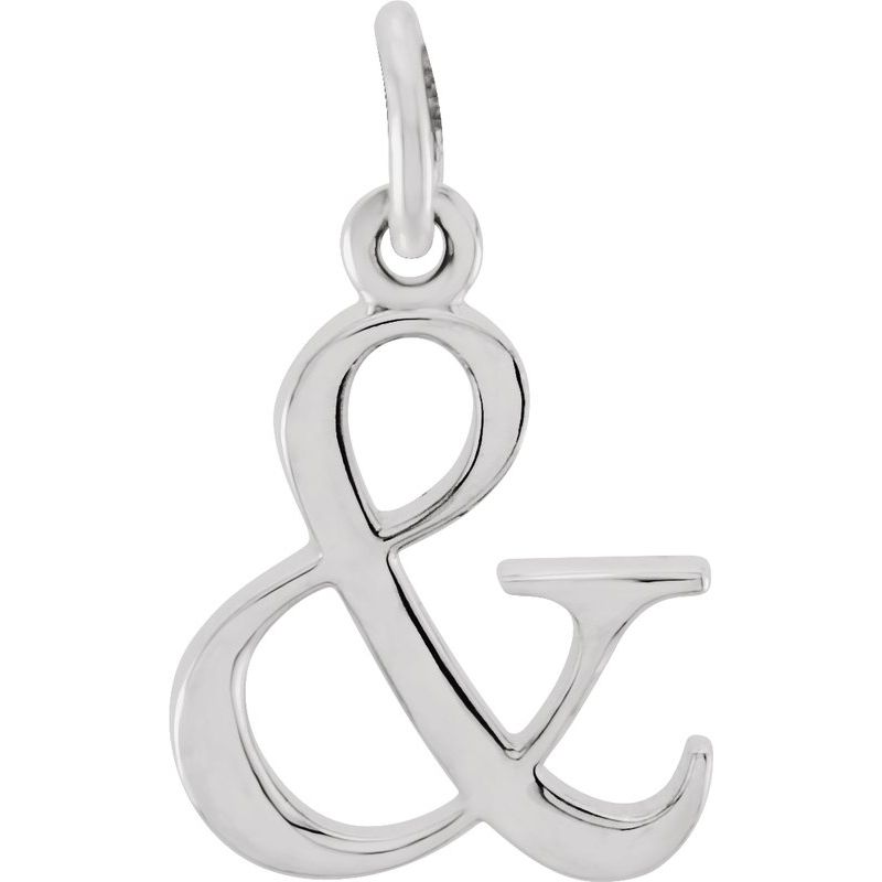 Lowercase Initial Necklace or Charm/Pendant