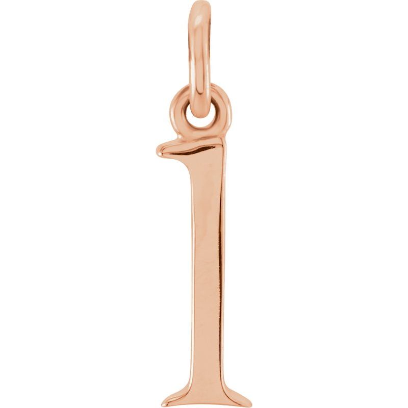 Lowercase Initial Necklace or Charm/Pendant