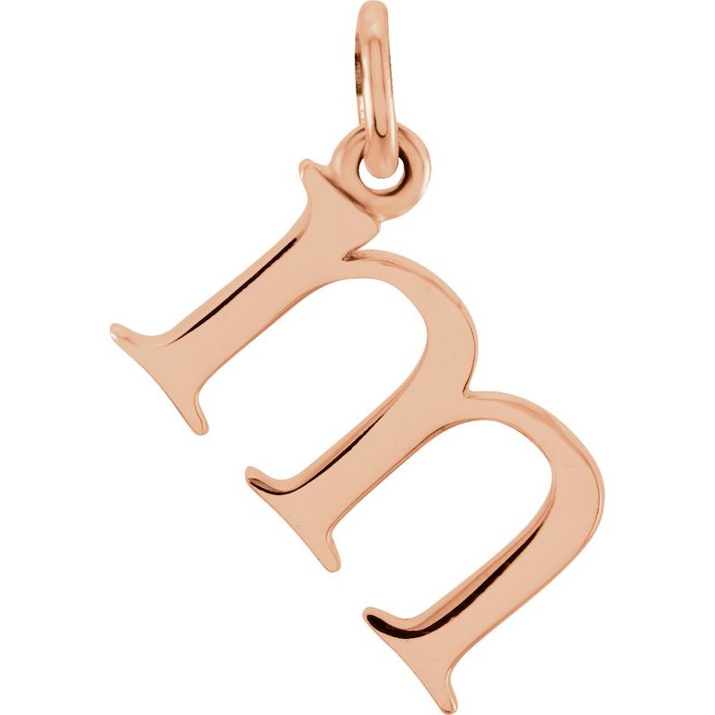 Lowercase Initial Necklace or Charm/Pendant