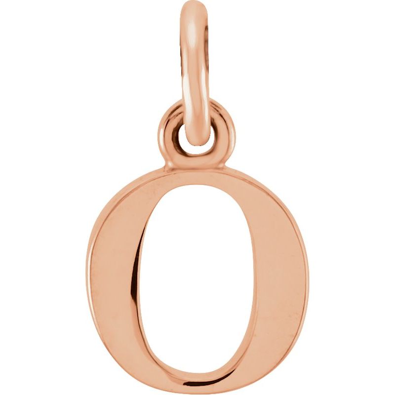 Lowercase Initial Necklace or Charm/Pendant