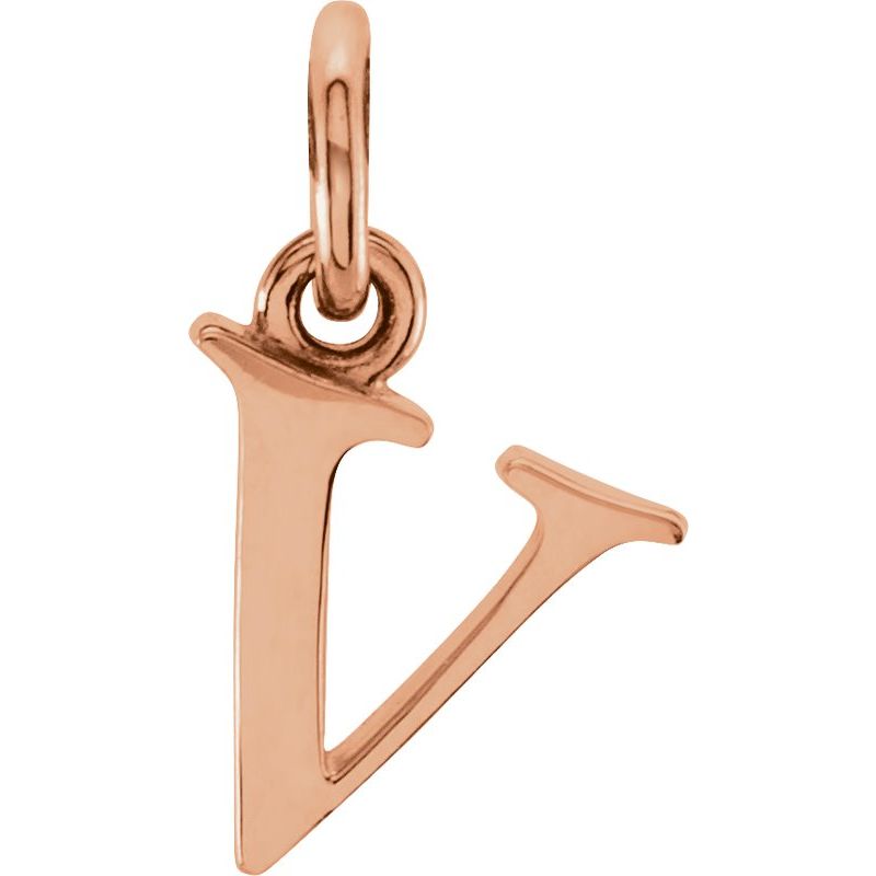Lowercase Initial Necklace or Charm/Pendant