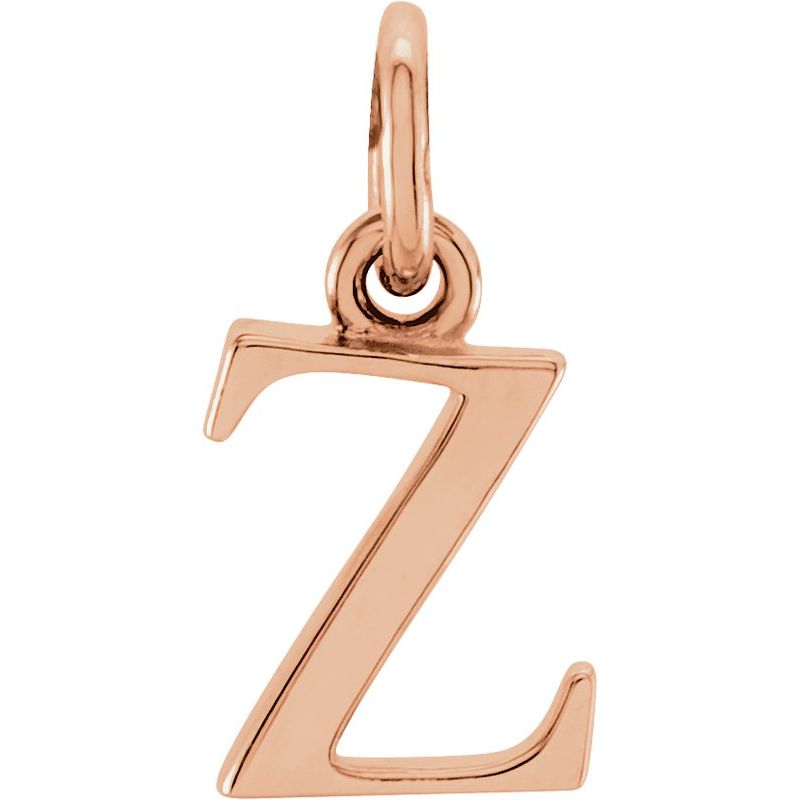 Lowercase Initial Necklace or Charm/Pendant