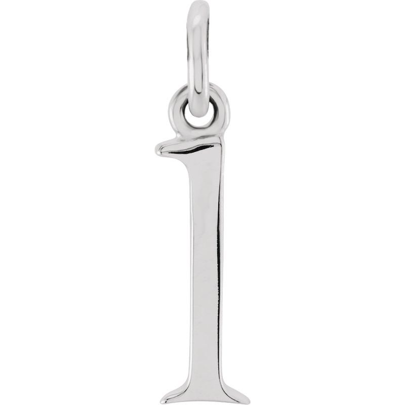 Lowercase Initial Necklace or Charm/Pendant