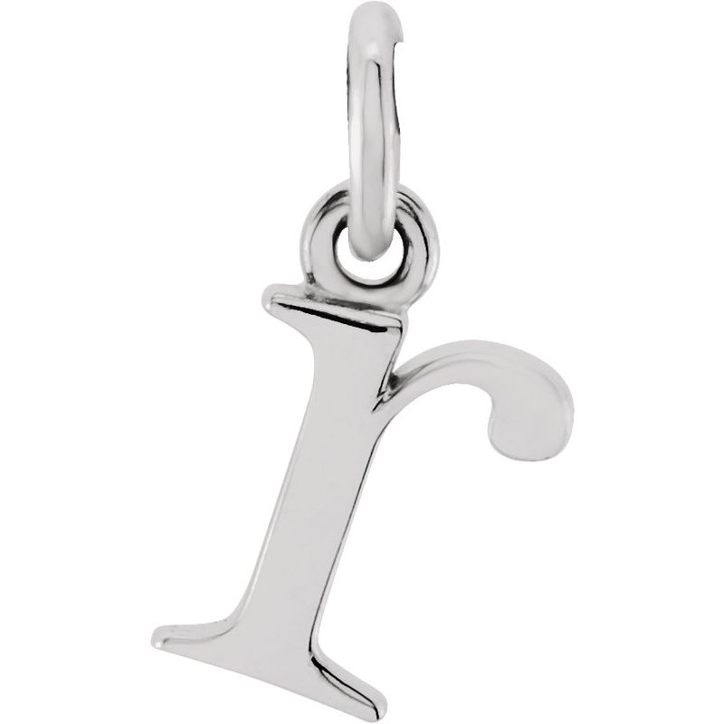Lowercase Initial Necklace or Charm/Pendant