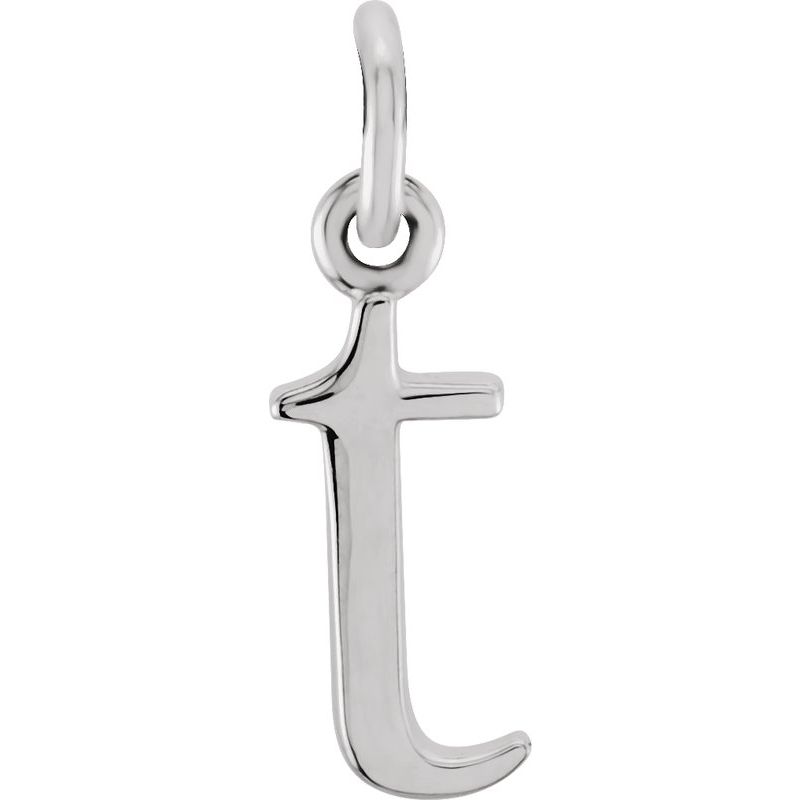 Lowercase Initial Necklace or Charm/Pendant