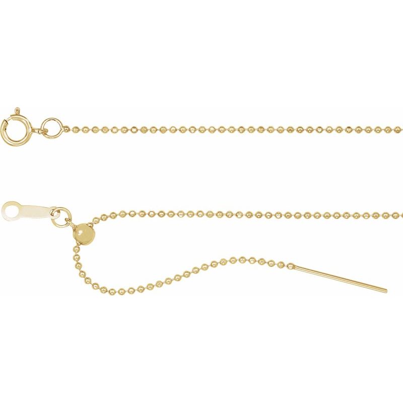 1 mm Adjustable Threader Bead Chain