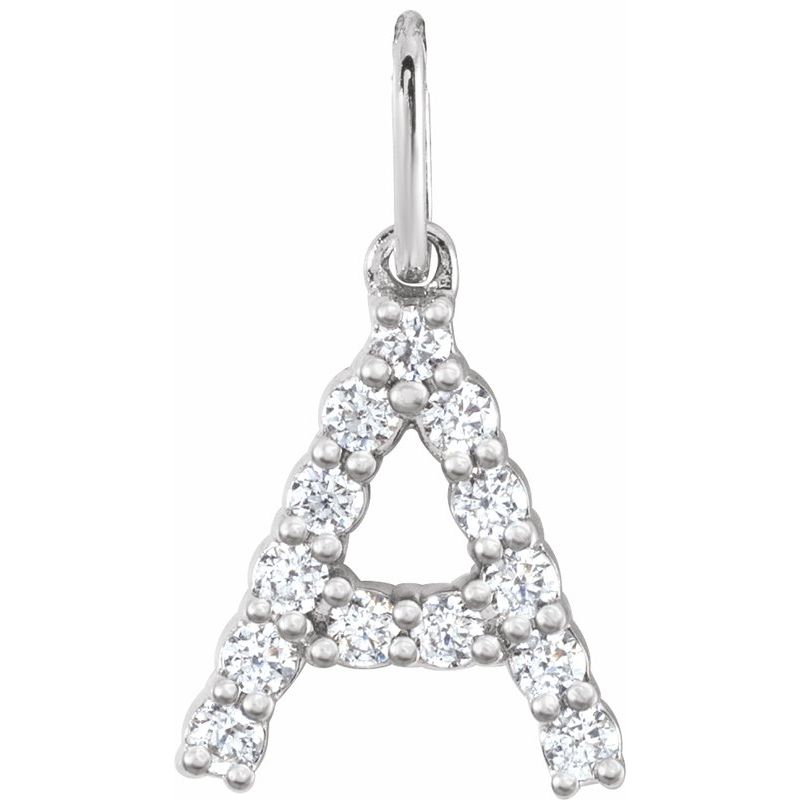 Accented Initial Necklace