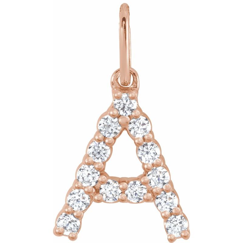 Accented Initial Necklace