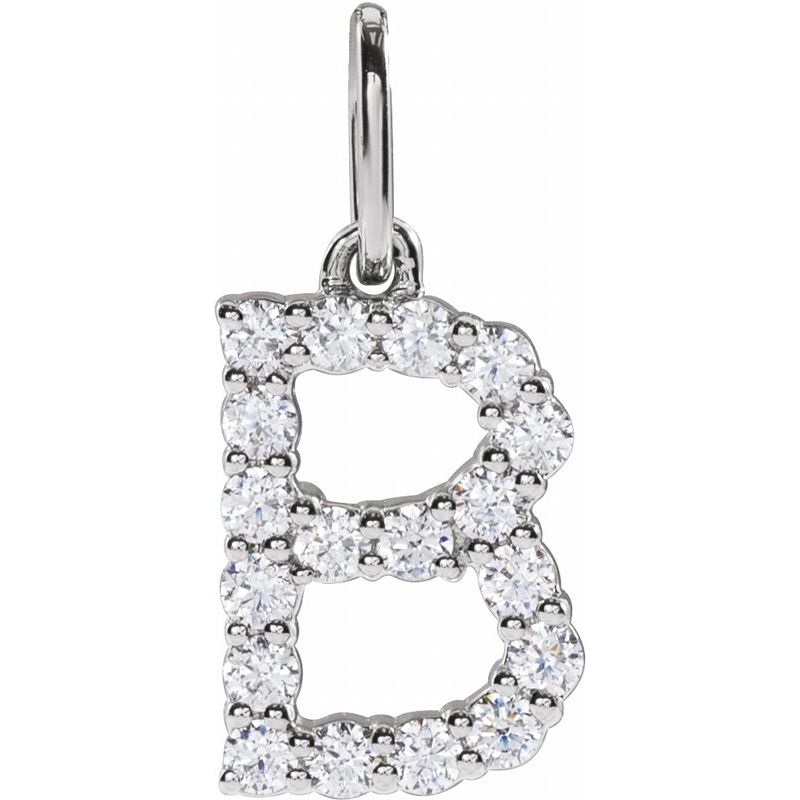 Accented Initial Necklace