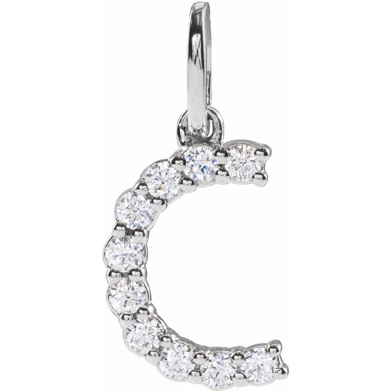 Accented Initial Necklace