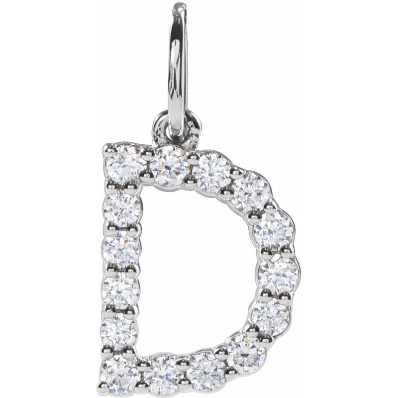 Accented Initial Necklace