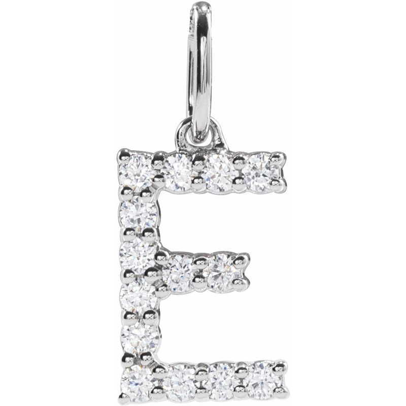 Accented Initial Necklace