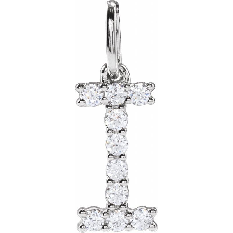 Accented Initial Necklace