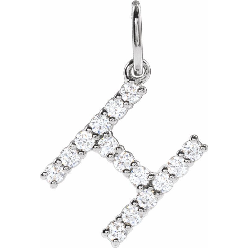Accented Initial Necklace