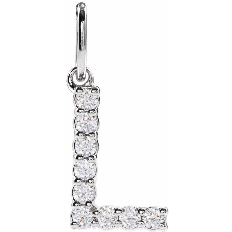 Accented Initial Necklace
