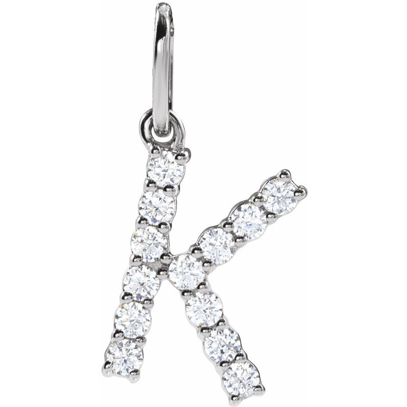 Accented Initial Necklace